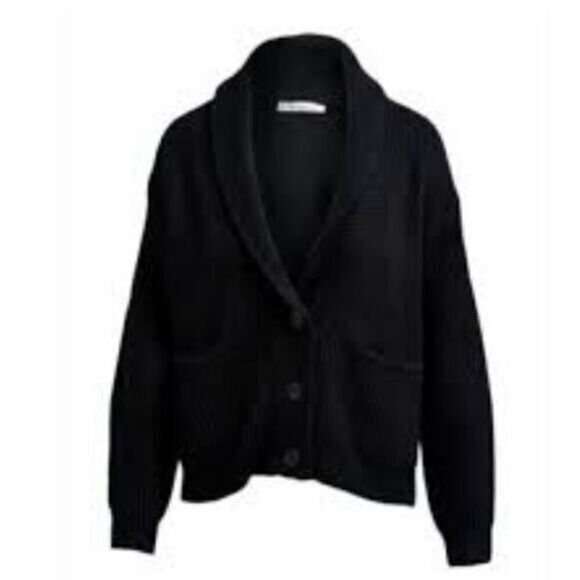 Sweater | Women’s Chunky Cardigan sz L Button Shawl Neck # A390 - Picture 1 of 7